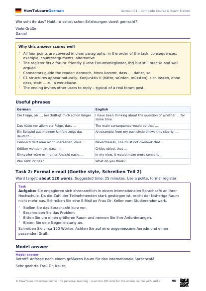 German C1 course PDF – preview page 3